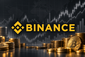 Binance Market Momentum with Gold Coins