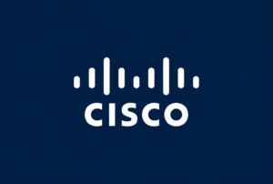 Crisp Cisco Logo on Navy Blue
