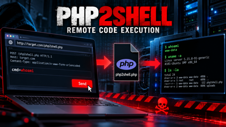 PHP2SHELL_ Neon Cybersecurity Exploit